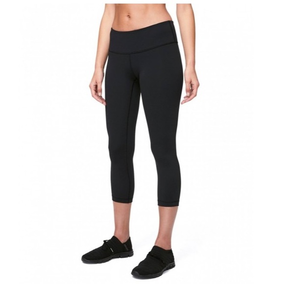Lululemon Wunder Under Crop Leggings - Picture 1 of 7